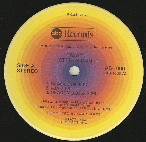 Steely Dan : Aja (LP,Album,Club Edition,Stereo)