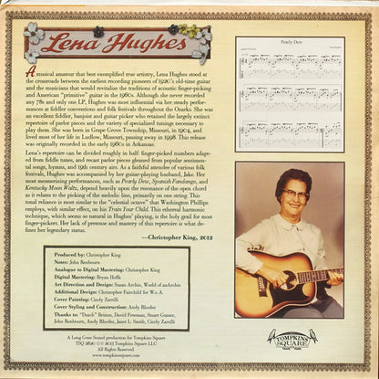 Lena Hughes : Queen Of The Flat Top Guitar (LP,Reissue)