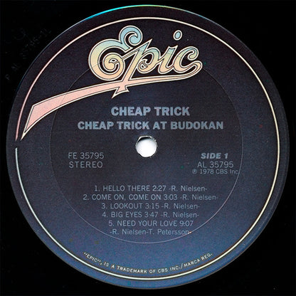 Cheap Trick : Cheap Trick At Budokan (LP,Album)