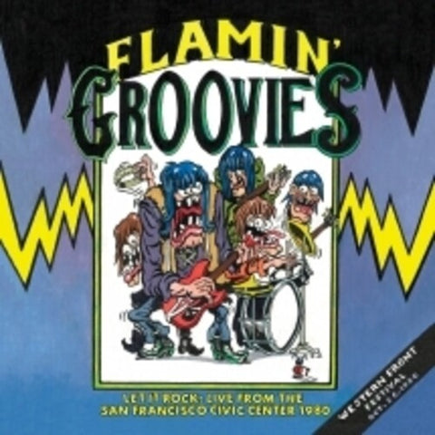 Flamin Groovies - Let It Rock: Live From The San Francisco Civic Center 1980 (RSD Black Friday 2024, Orange LP Vinyl) UPC: 089353504328