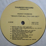 Ronny Robbins : Reach For All You Can Get (LP,Album,Stereo)