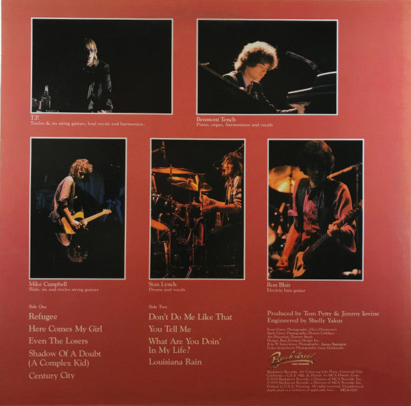 Tom Petty And The Heartbreakers : Damn The Torpedoes (LP,Album,Stereo)