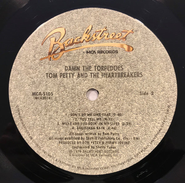 Tom Petty And The Heartbreakers : Damn The Torpedoes (LP,Album,Stereo)