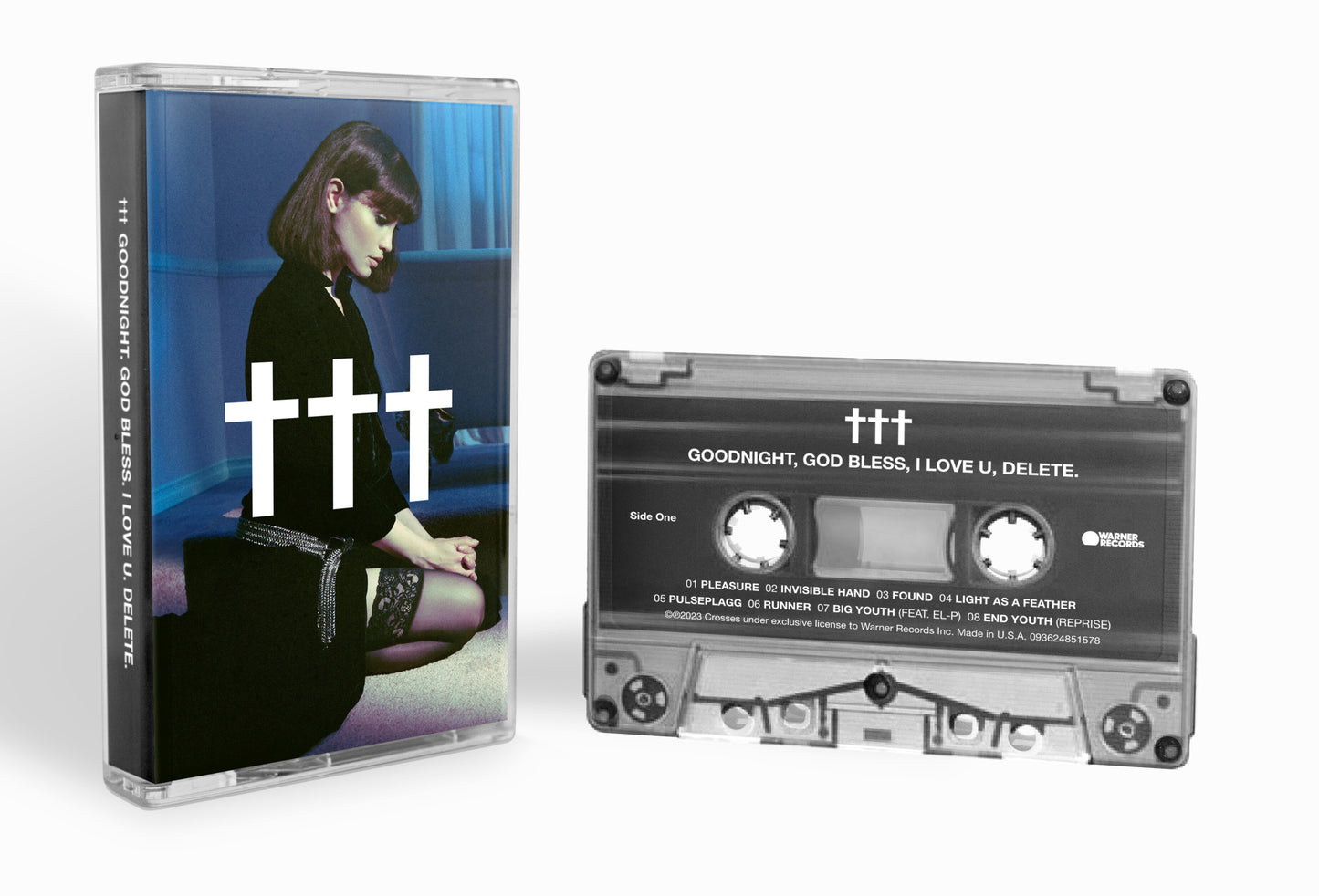 ††† (Crosses) - Goodnight, God Bless, I Love U, Delete. (Cassette)
