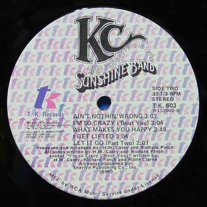 KC & The Sunshine Band : KC And The Sunshine Band (LP,Album,Club Edition)