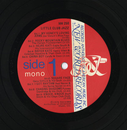 Various : Little Club Jazz - Small Groups In The 30's (LP,Compilation)