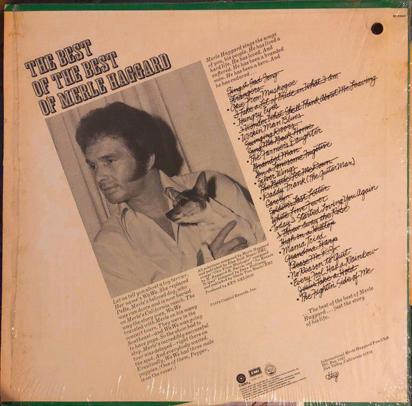 Merle Haggard : The Best Of The Best Of Merle Haggard (LP,Compilation,Stereo)