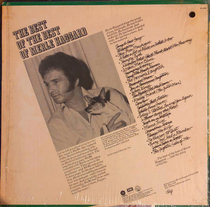 Merle Haggard : The Best Of The Best Of Merle Haggard (LP,Compilation,Stereo)