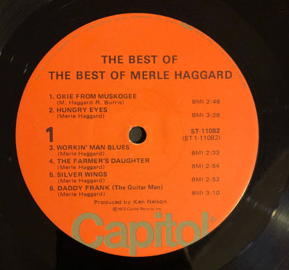 Merle Haggard : The Best Of The Best Of Merle Haggard (LP,Compilation,Stereo)