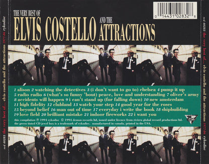 Elvis Costello & The Attractions : The Very Best Of Elvis Costello And The Attractions (Compilation)