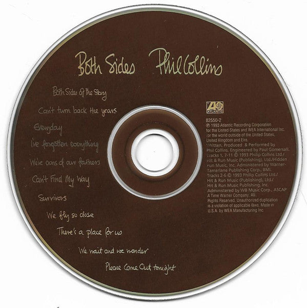 Phil Collins : Both Sides (Album)