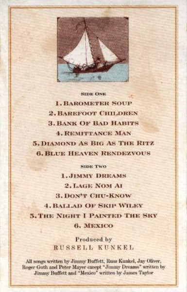 Jimmy Buffett : Barometer Soup ()