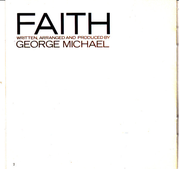 George Michael : Faith (Album,Reissue)