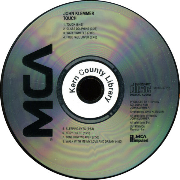 John Klemmer : Touch (Album,Reissue)