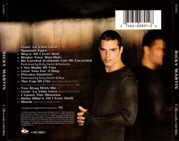 Ricky Martin : Ricky Martin (Album)