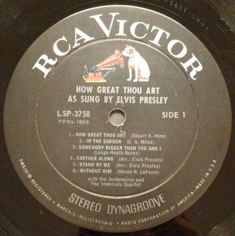 Elvis Presley : How Great Thou Art (LP,Album)