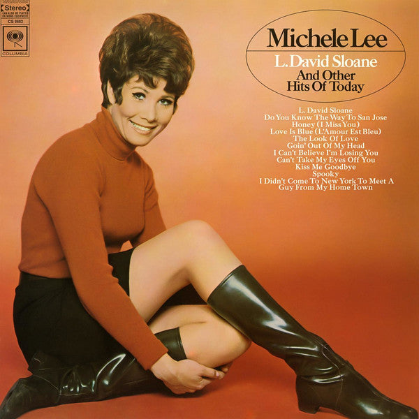 Michele Lee : L. David Sloane And Other Hits Of Today (LP,Album)