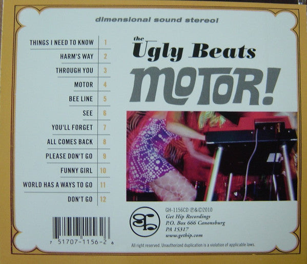 Ugly Beats, The : Motor! (Album)