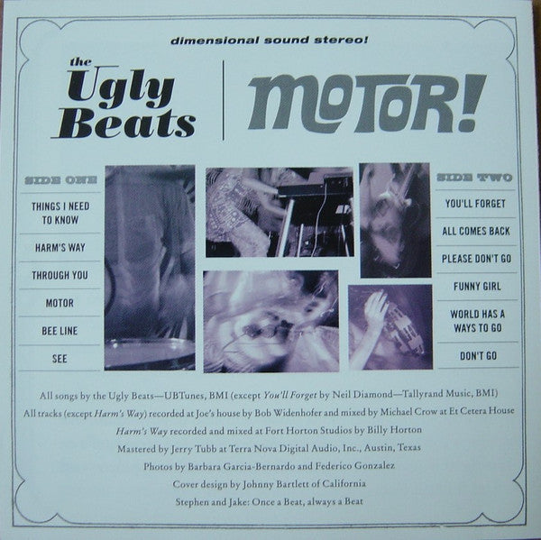 Ugly Beats, The : Motor! (Album)