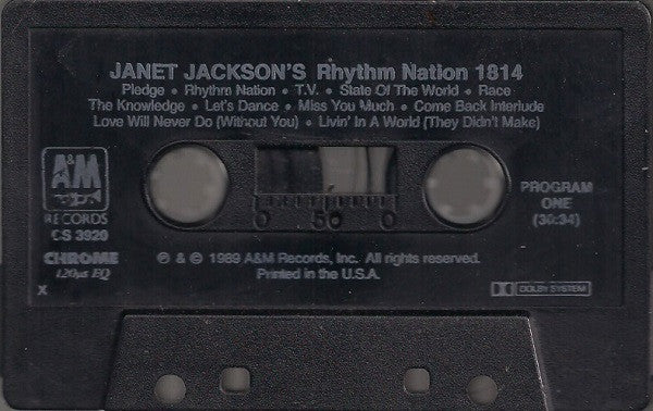 Janet Jackson : Rhythm Nation 1814 (Album)