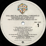 Hilly Michaels : Calling All Girls (LP,Album)