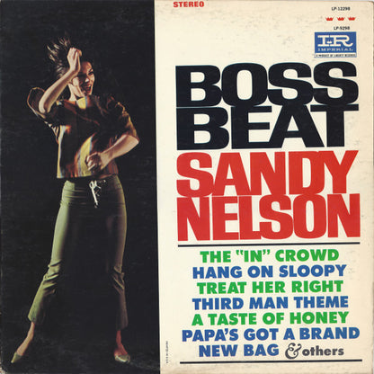 Sandy Nelson : Boss Beat (LP,Album,Stereo)