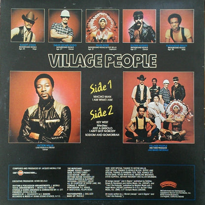 Village People : Macho Man (LP,Album,Stereo)