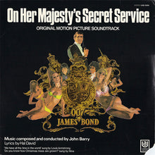 John Barry : On Her Majesty's Secret Service (Original Motion Picture Soundtrack) (LP,Album,Stereo)