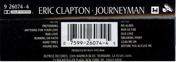 Eric Clapton : Journeyman (Album)