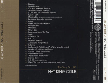 Nat King Cole : The Very Best Of Nat King Cole (Album,Compilation)