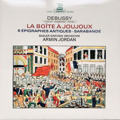 Claude Debussy - Basler Sinfonie-Orchester, Armin Jordan : La Boǐte À Joujoux - 6 Épigraphes Antiques - Sarabande (LP,Album)
