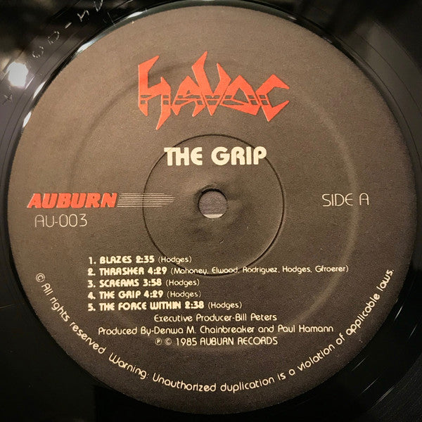 Havoc (17) : The Grip (LP,Album)
