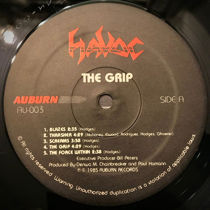Havoc (17) : The Grip (LP,Album)