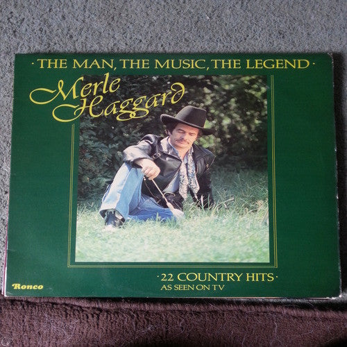 Merle Haggard : The Man, The Music, The Legend (LP,Compilation)