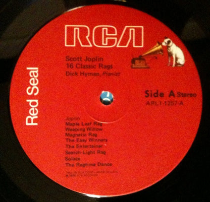 Scott Joplin, Dick Hyman : 16 Classic Rags (LP,Stereo)