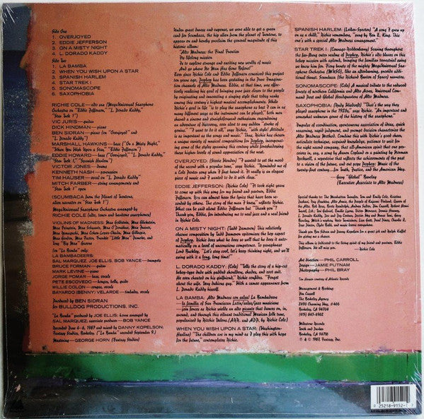 Richie Cole : Popbop (LP)