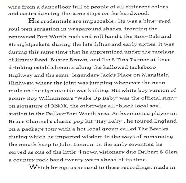 Delbert McClinton : Honky Tonk 'N' Blues (Compilation)