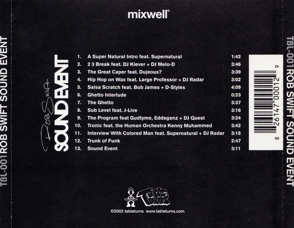 Rob Swift : Sound Event (Album)
