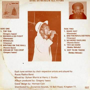 Gregory Isaacs : African Musium All Star (LP,Compilation)