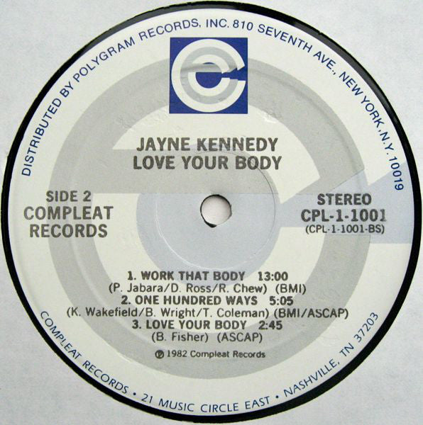 Jayne Kennedy : Love Your Body (LP,Album)