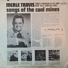 Merle Travis : Songs Of The Coal Mines (LP,Album,Mono)