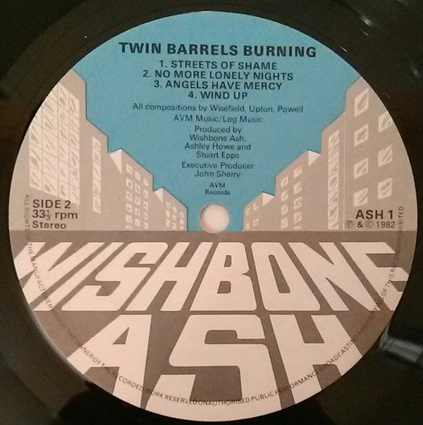 Wishbone Ash : Twin Barrels Burning (LP,Album,Stereo)