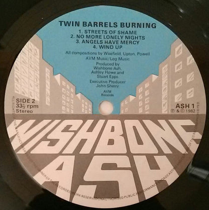 Wishbone Ash : Twin Barrels Burning (LP,Album,Stereo)
