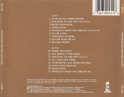 Tom Waits : Franks Wild Years (Album)
