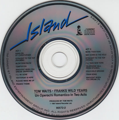 Tom Waits : Franks Wild Years (Album)