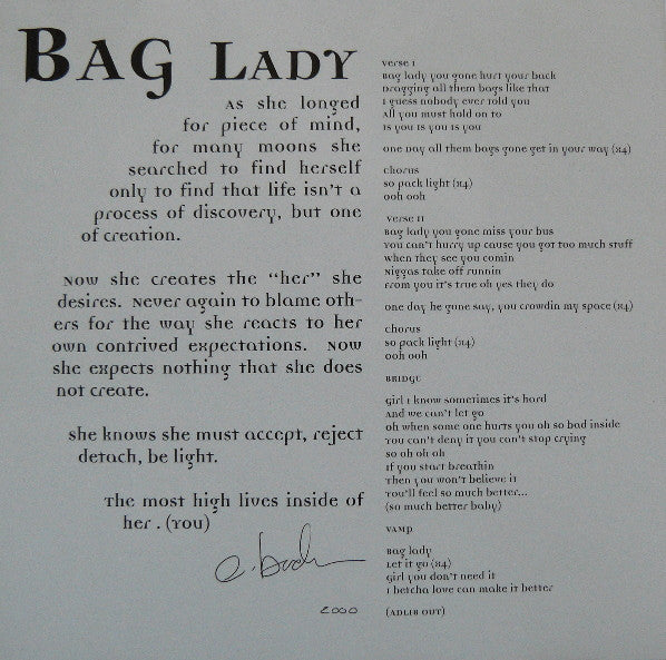 Erykah Badu : Bag Lady (Single)
