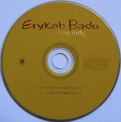 Erykah Badu : Bag Lady (Single)