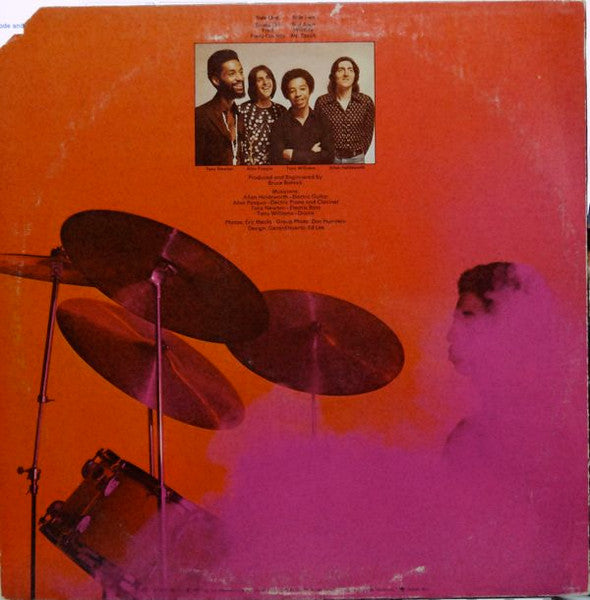New Tony Williams Lifetime, The : Believe It (LP,Album,Promo)