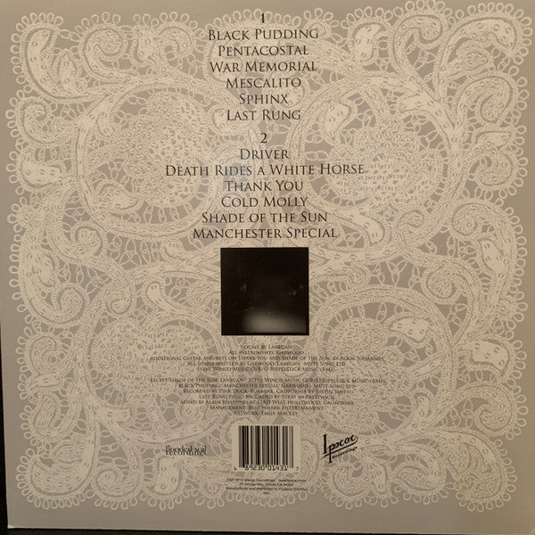 Mark Lanegan & Duke Garwood : Black Pudding (LP,Album)