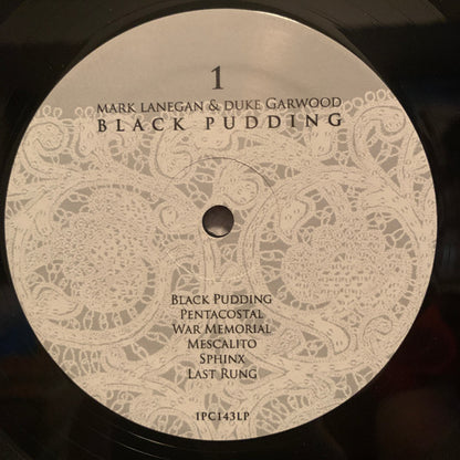 Mark Lanegan & Duke Garwood : Black Pudding (LP,Album)